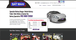 Desktop Screenshot of batmanuk.com